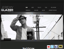 Tablet Screenshot of jeremyglazer.com